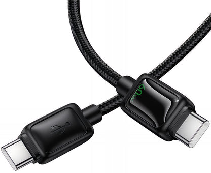 Cavo Dati e Ricarica USB-C - USB-C HOCO U146, 60W, 1.2m, Nero