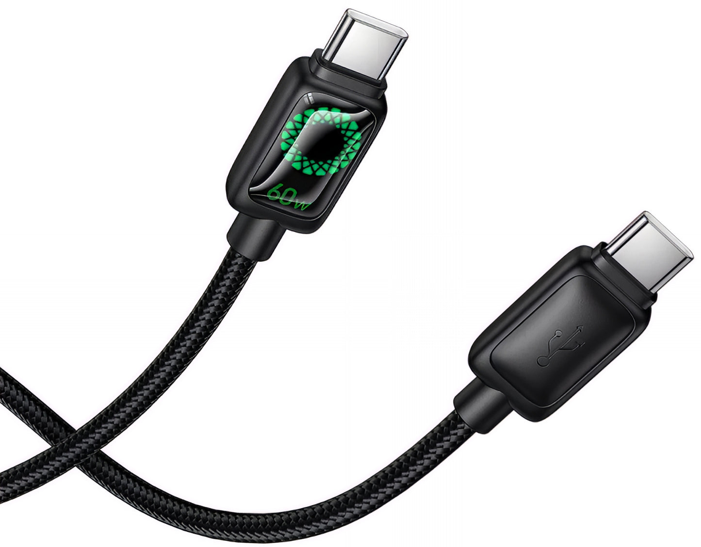 Cavo Dati e Ricarica USB-C - USB-C HOCO U146, 60W, 1.2m, Nero