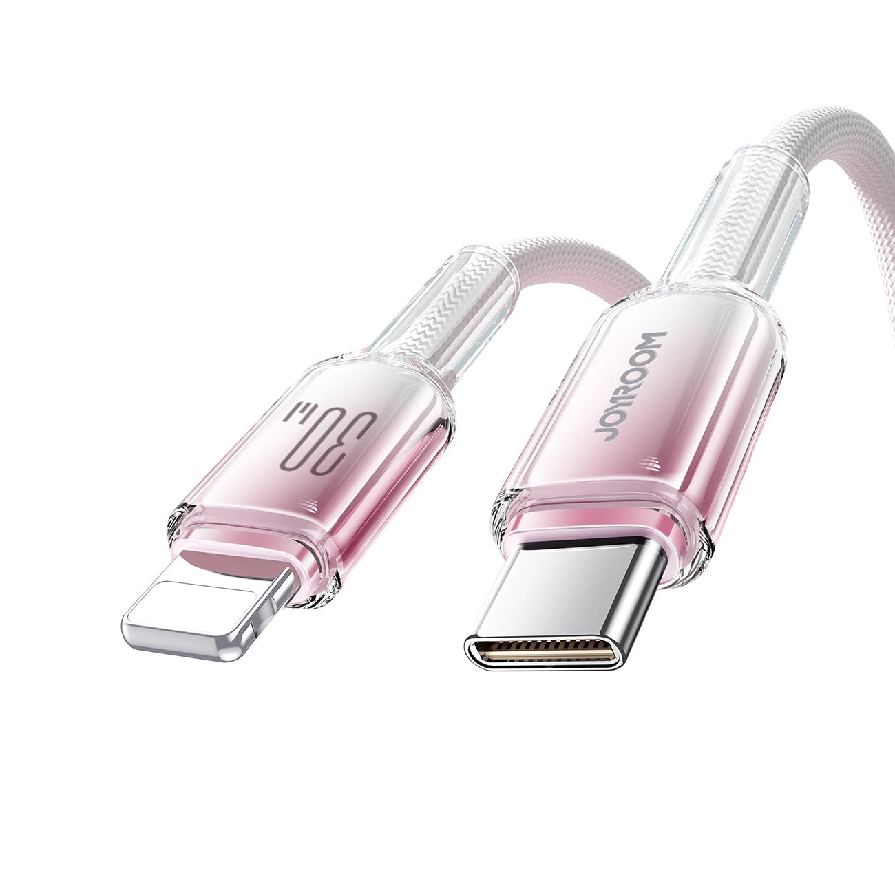 Cavo Dati e Ricarica USB-C - Lightning Joyroom S-A42, 30W, 1,2m, Bianco