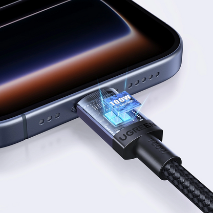 USB-C Data and Charging Cable - USB-C UGREEN, 100W, 1m, Black