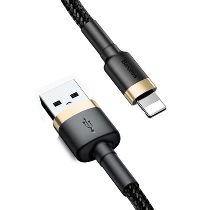 Cavo Dati e Ricarica USB-A - Lightning Baseus Cafule, 18W, 2m, Oro CALKLF-CV1