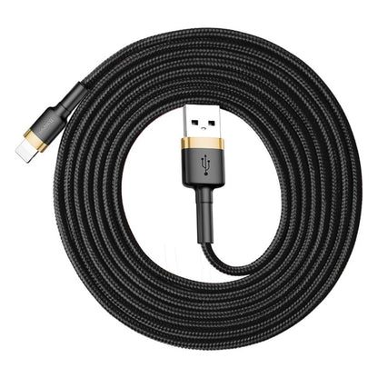 Cavo Dati e Ricarica USB-A - Lightning Baseus Cafule, 18W, 2m, Oro CALKLF-CV1