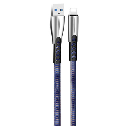 Cavo Dati e Ricarica USB-A - Lightning ColorWay CW-CBUL010, 18W, 1m, Blu