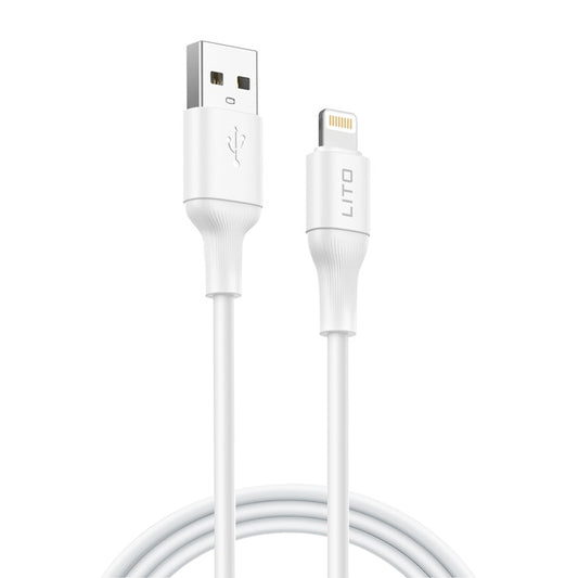 Cavo Dati e Ricarica USB-A - Lightning Lito LD06L, 18W, 1m, Bianco