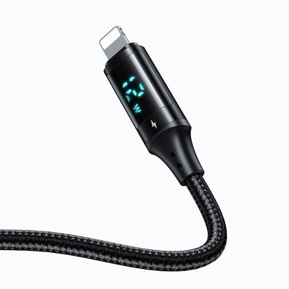 Cavo Dati e Ricarica USB-A - Lightning McDodo CA-1060 Display, 12W, 1.2m, Nero