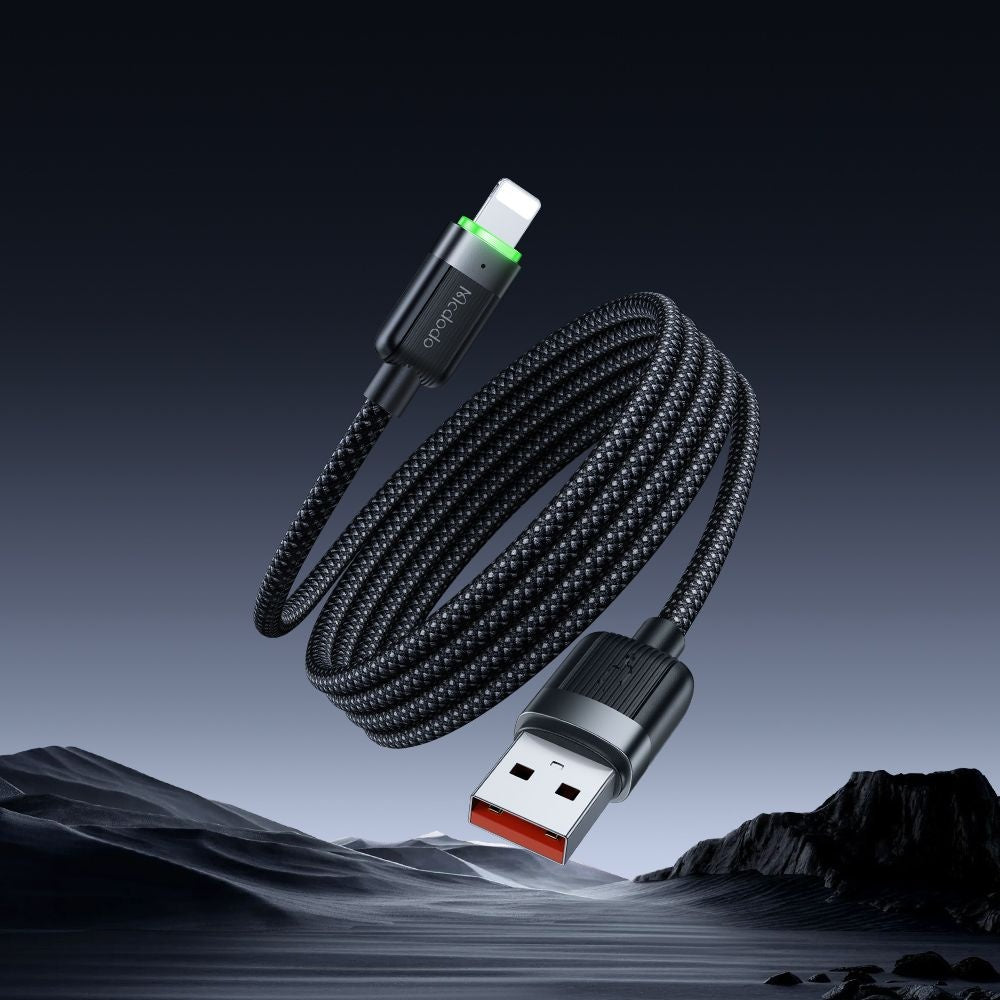 Cavo Dati e Ricarica USB-A - Lightning McDodo CA-6000 Self Winding, 18W, 1.2m, Nero