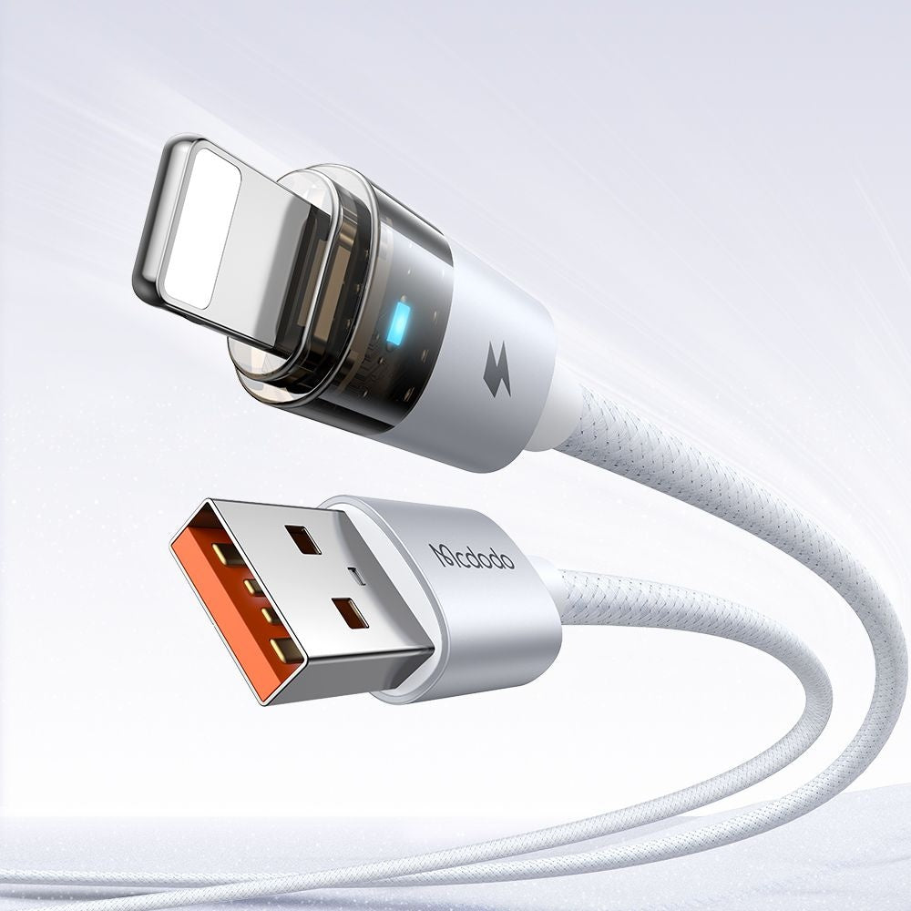 Cavo Dati e Ricarica USB-A - Lightning McDodo CA-6912, 18W, 1.2m, Bianco