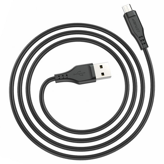 Cavo Dati e Ricarica USB-A - microUSB Acefast C3-09, 18W, 1.2m, Bianco