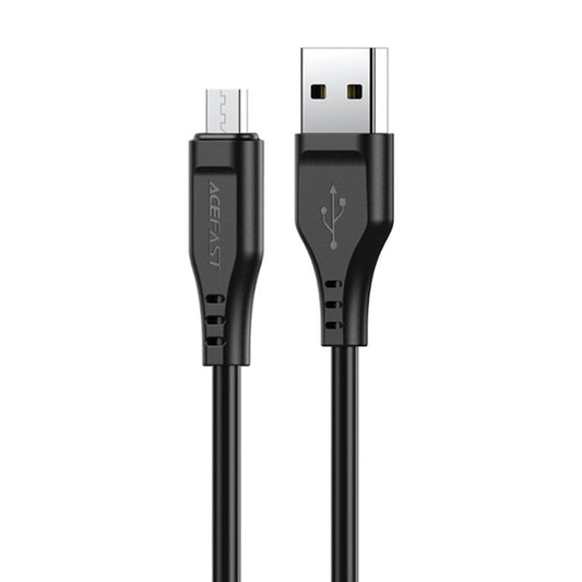 Cavo Dati e Ricarica USB-A - microUSB Acefast C3-09, 18W, 1.2m, Nero
