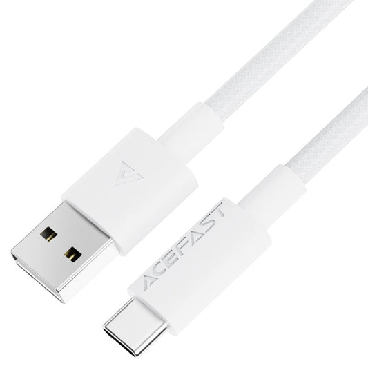 Cavo Dati e Ricarica USB-A - USB-C Acefast C18-04, 18W, 1.2m, Bianco