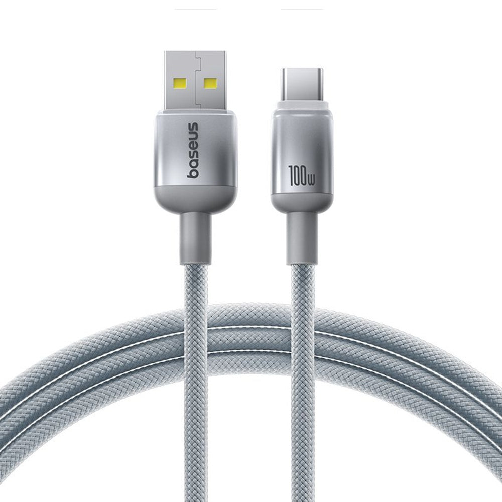 Cavo Dati e Ricarica USB-A - USB-C Baseus Discolor, 100W, 2m, Argento E0420803