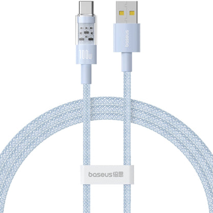Cavo Dati e Ricarica USB-A - USB-C Baseus Gem, 100W, 1m, Blu P10373002311-00