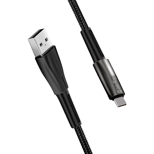Cavo Dati e Ricarica USB-A - USB-C ColorWay CW-CBUC035, 18W, 1m, Nero