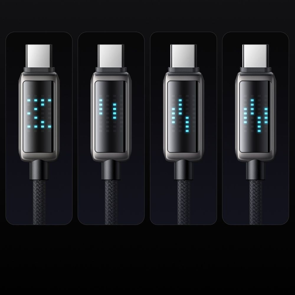 Cavo Dati e Ricarica USB-A - USB-C McDodo CA-2350 Display, 100W, 1.2m, Nero