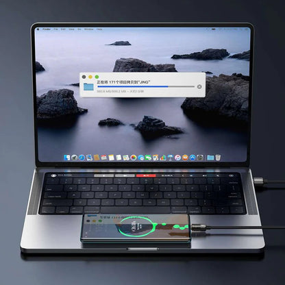 USB-A to USB-C McDodo CA-3150 Auto Power Off Data and Charging Cable, 100W, 1.2m, Black