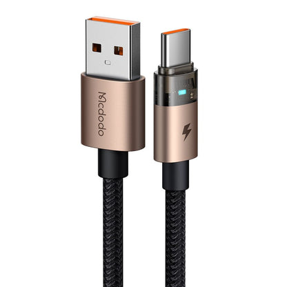 Cavo Dati e Ricarica USB-A - USB-C McDodo CA-6891, 66W, 1.2m, Dorato