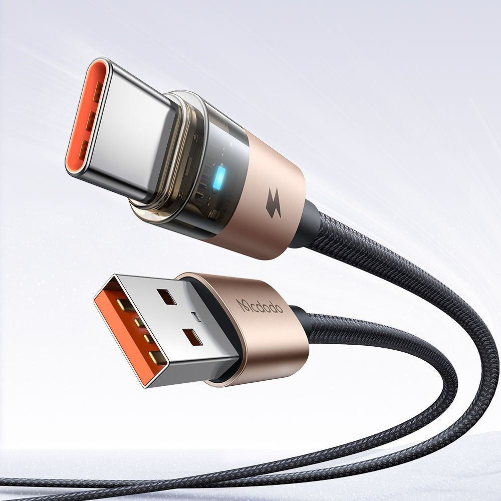 Cavo Dati e Ricarica USB-A - USB-C McDodo CA-6891, 66W, 1.2m, Dorato