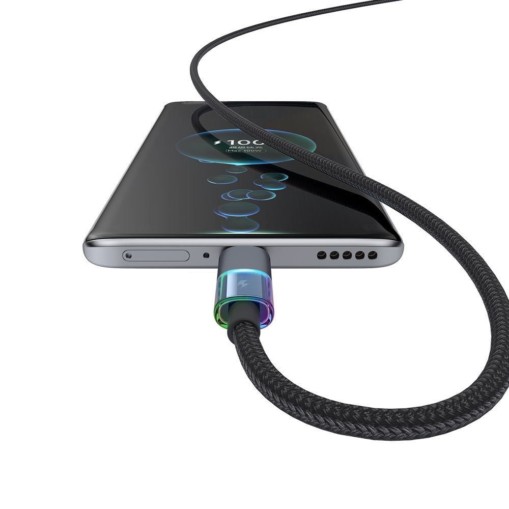 Cavo Dati e Ricarica USB-A - USB-C McDodo CA-8180 Colorful, 66W, 1.2m, Nero