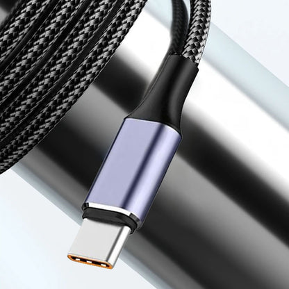 Cavo Dati e Ricarica USB-A - USB-C Techsuit PCB018, 100W, 1m, Nero
