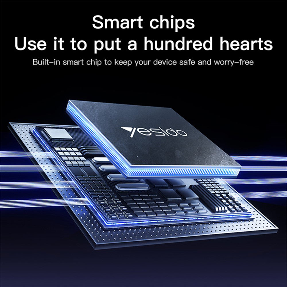 Cavo Dati e Ricarica USB-A - USB-C Yesido CA130C, 18W, 2m, Nero