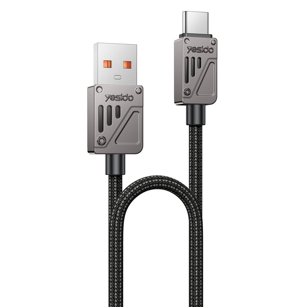 Cavo Dati e Ricarica USB-A - USB-C Yesido CA135C, 18W, 1.2m, Nero