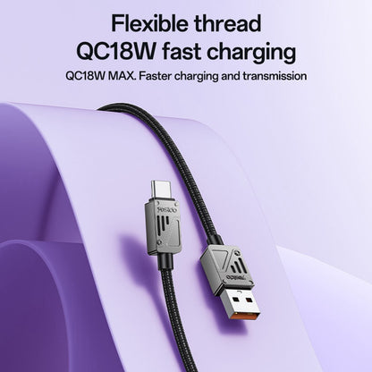 Cavo Dati e Ricarica USB-A - USB-C Yesido CA135C, 18W, 1.2m, Nero