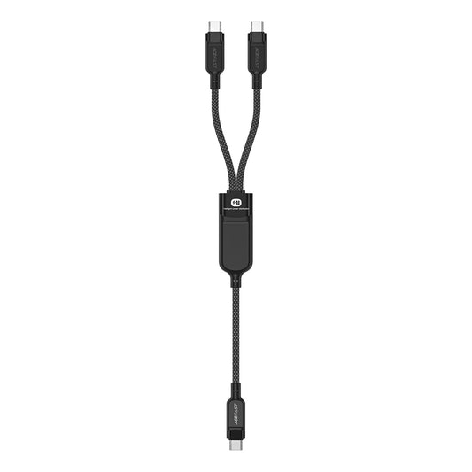 USB-C Data and Charging Cable - 2 x USB-C Acefast C5-11, 100W, 1.2m, Black