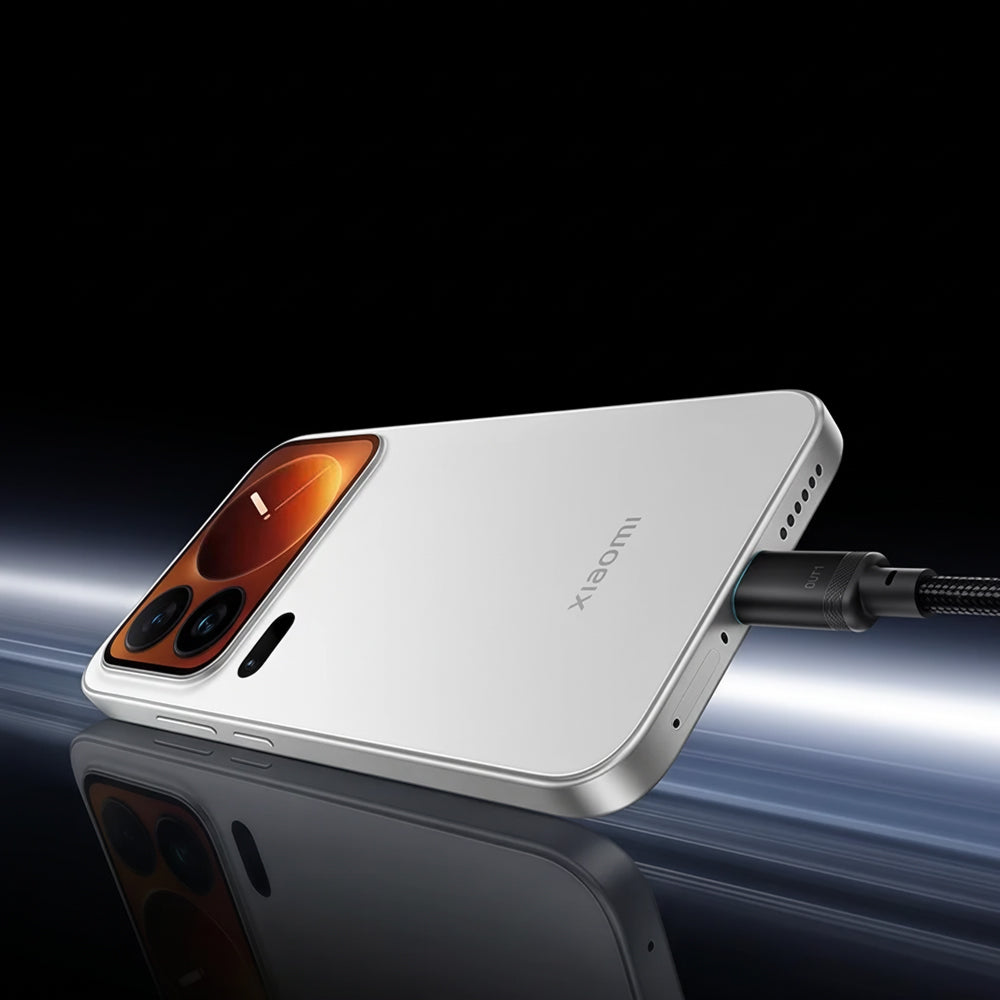 Cavo Dati e Ricarica USB-C - 2 x USB-C Cuktech C2C615, 140W, 1,5m, Nero CKC2C615GLBK