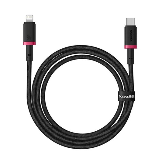 Cavo Dati e Ricarica USB-C - Lightning Baseus Dura Series, 20W, 1m, Rosso Nero P10377800U01-01