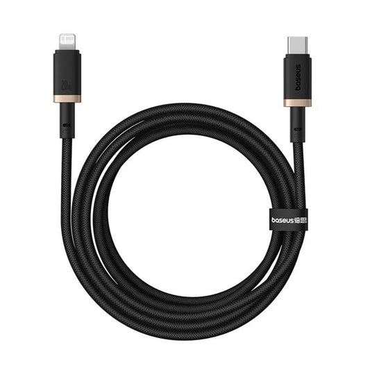 Cavo Dati e Ricarica USB-C - Lightning Baseus Dura Series, 20W, 2m, Oro Nero P10377800U01-02