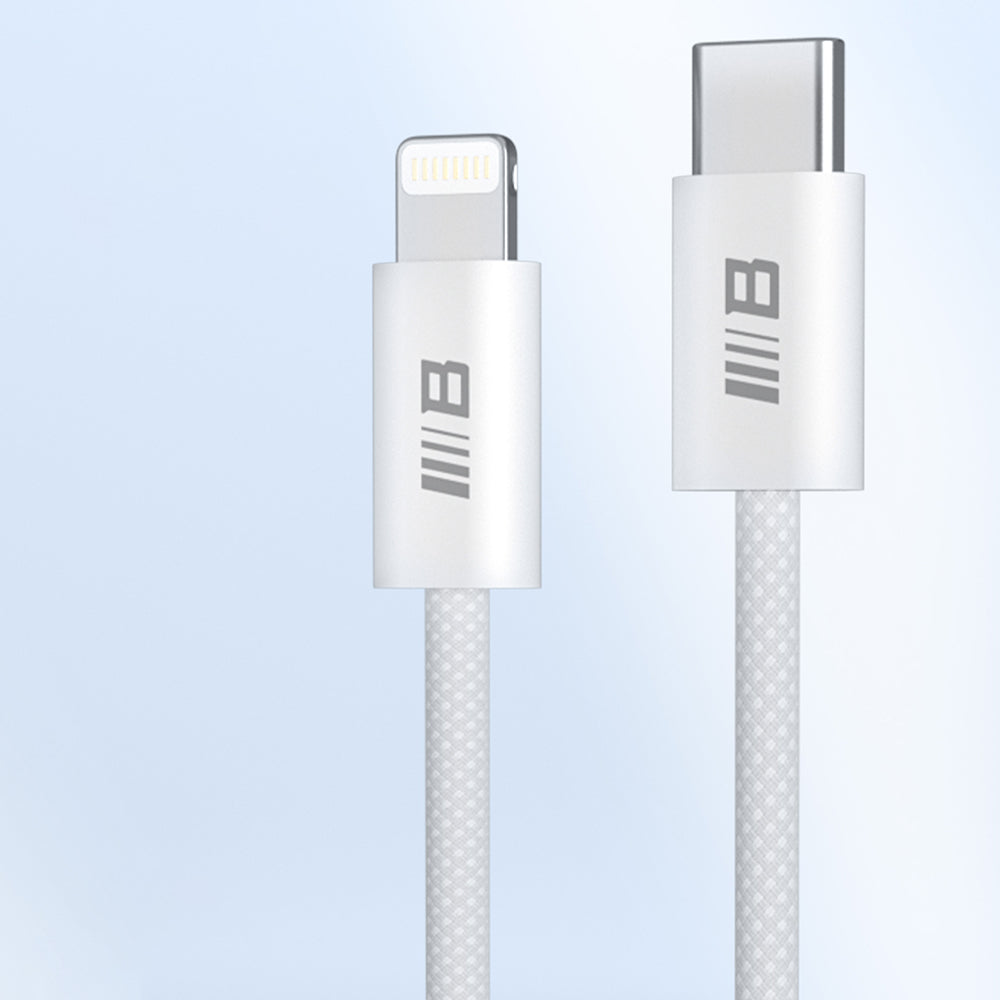 Cavo Dati e Ricarica USB-C - Lightning Blueo, 20W, 1.2m, Bianco