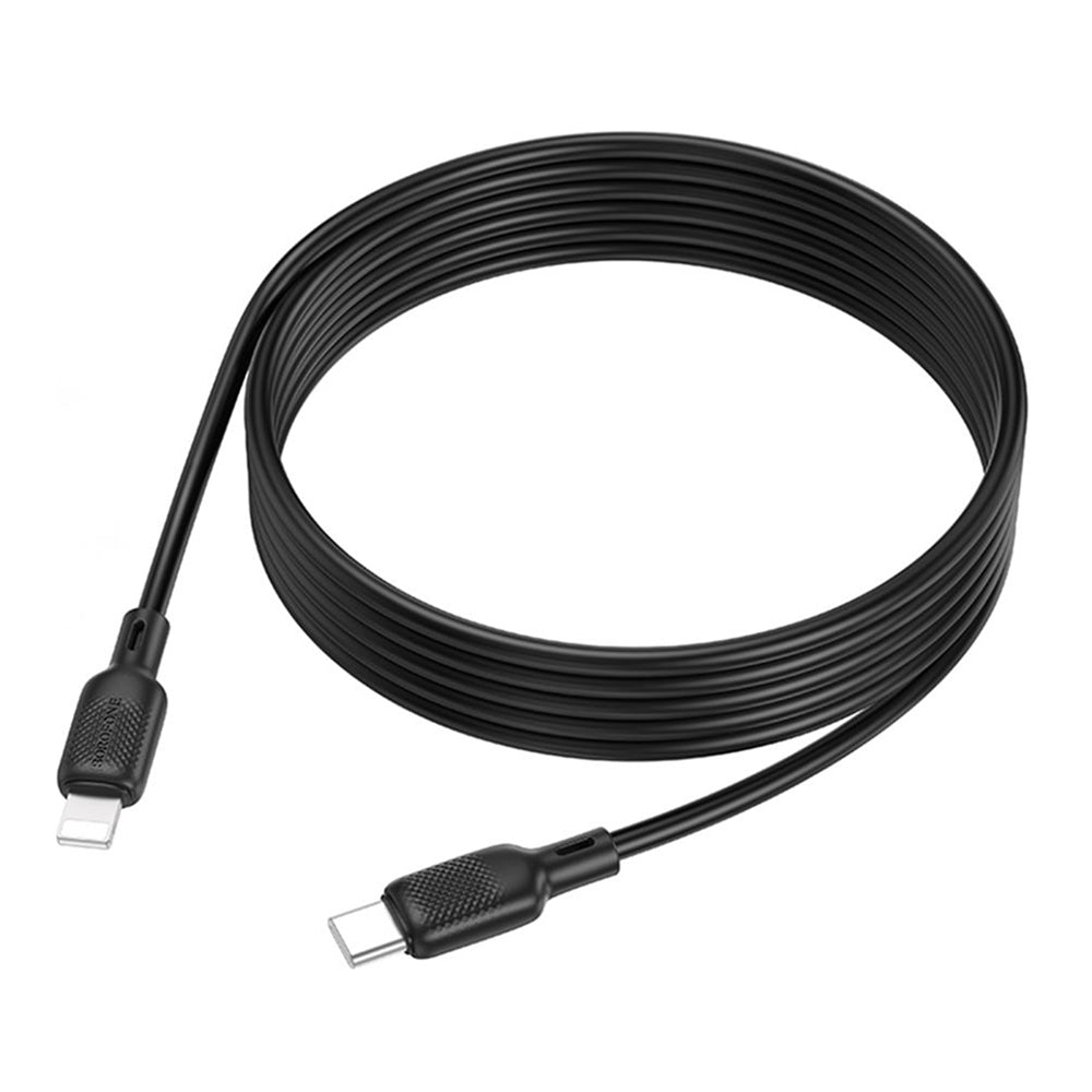 Cavo Dati e Ricarica USB-C - Lightning Borofone BX113 Lenny, 27W, 2m, Nero