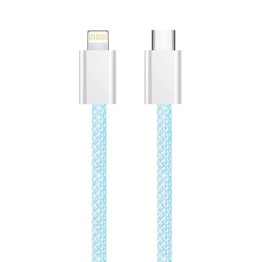 Cavo Dati e Ricarica USB-C - Lightning ColorWay CW-CBPDCL061, 27W, 1m, Blu