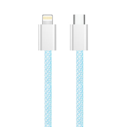 Cavo Dati e Ricarica USB-C - Lightning ColorWay CW-CBPDCL061, 27W, 1m, Blu