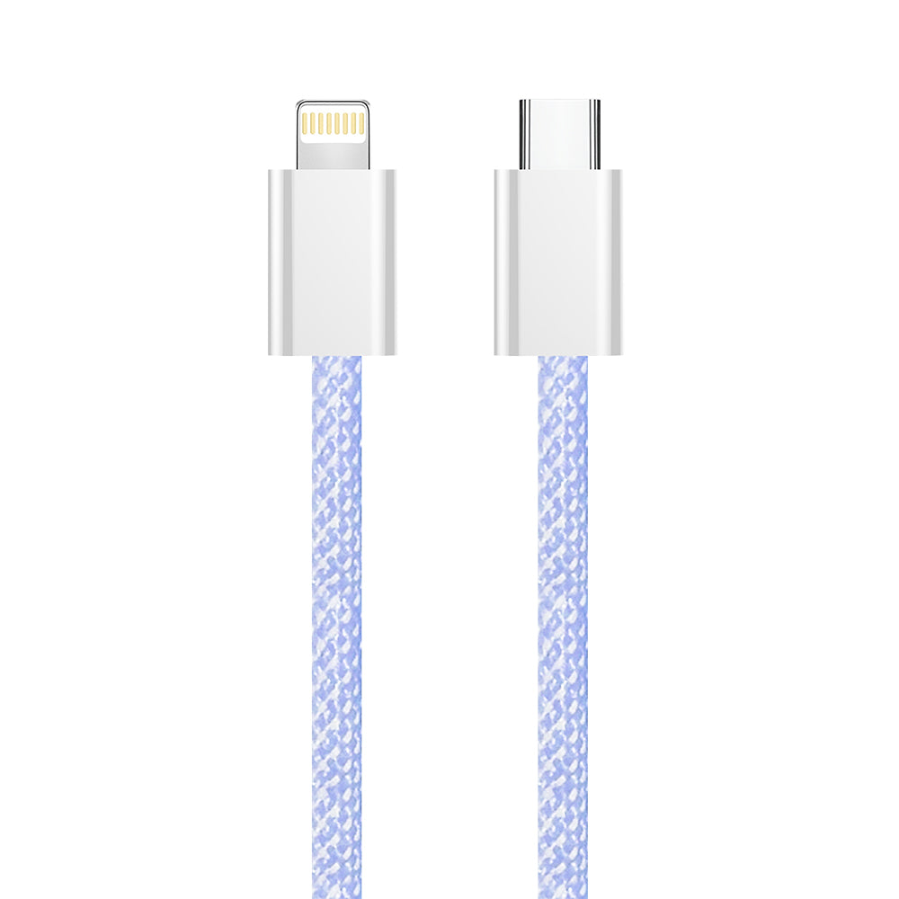 Cavo Dati e Ricarica USB-C - Lightning ColorWay CW-CBPDCL061, 27W, 1m, Viola