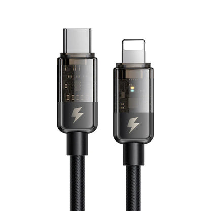 Cavo Dati e Ricarica USB-C - Lightning McDodo CA-3160 Auto Power Off, 36W, 1.2m, Nero