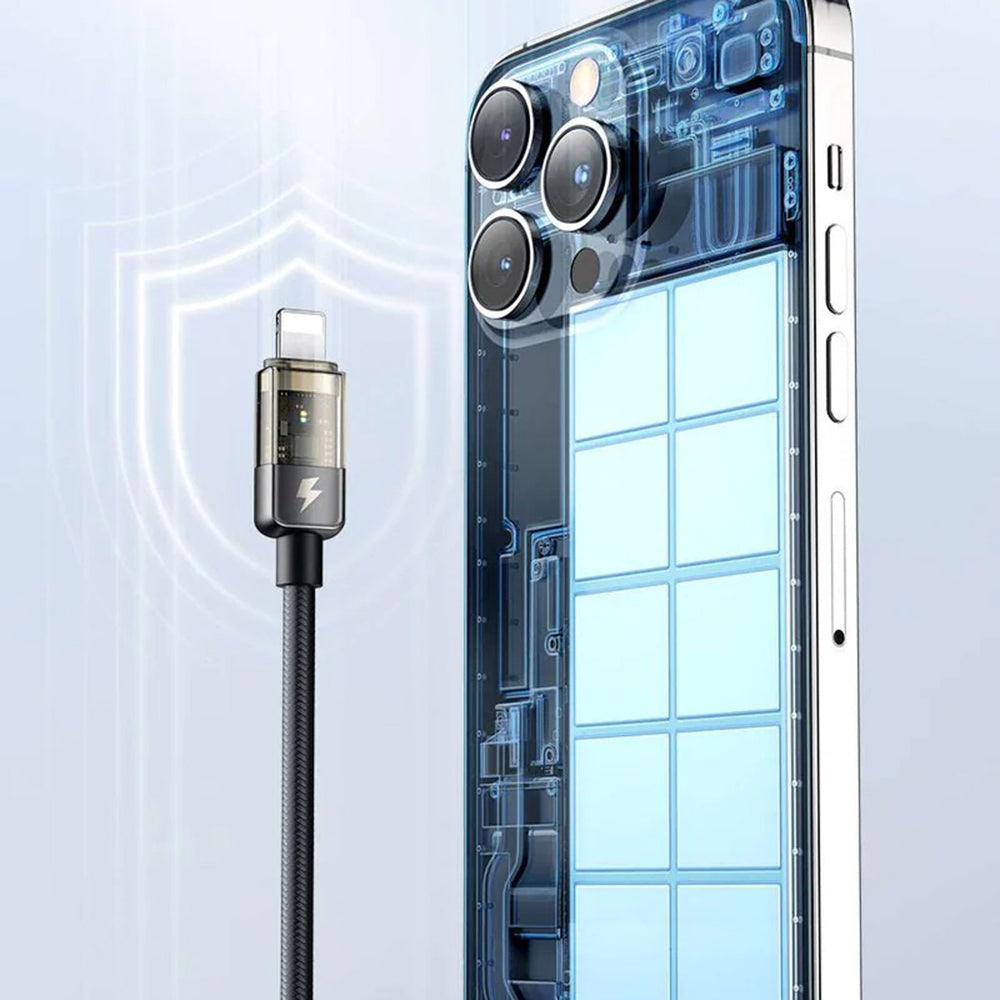 Cavo Dati e Ricarica USB-C - Lightning McDodo CA-3160 Auto Power Off, 36W, 1.2m, Nero