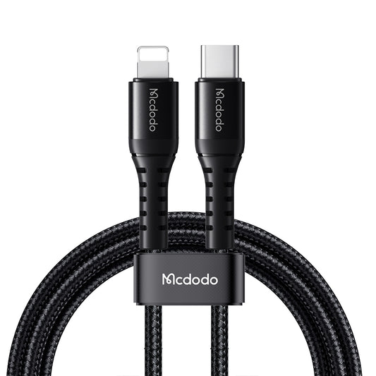 Cavo Dati e Ricarica USB-C - Lightning McDodo CA-5631, 36W, 1m, Nero