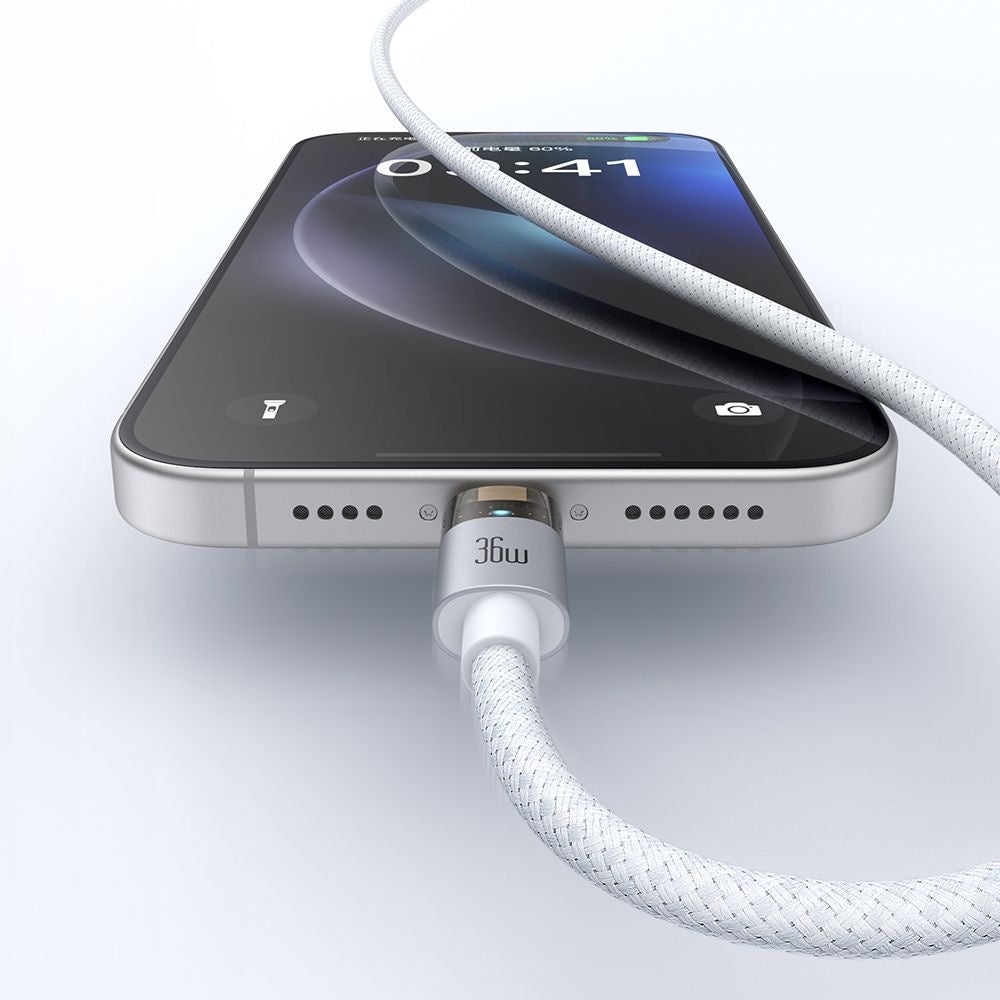 Cavo Dati e Ricarica USB-C - Lightning McDodo CA-6942, 36W, 1.2m, Bianco