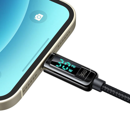 Cavo Dati e Ricarica USB-C - Lightning McDodo CA-8810 Display, 36W, 1.2m, Nero