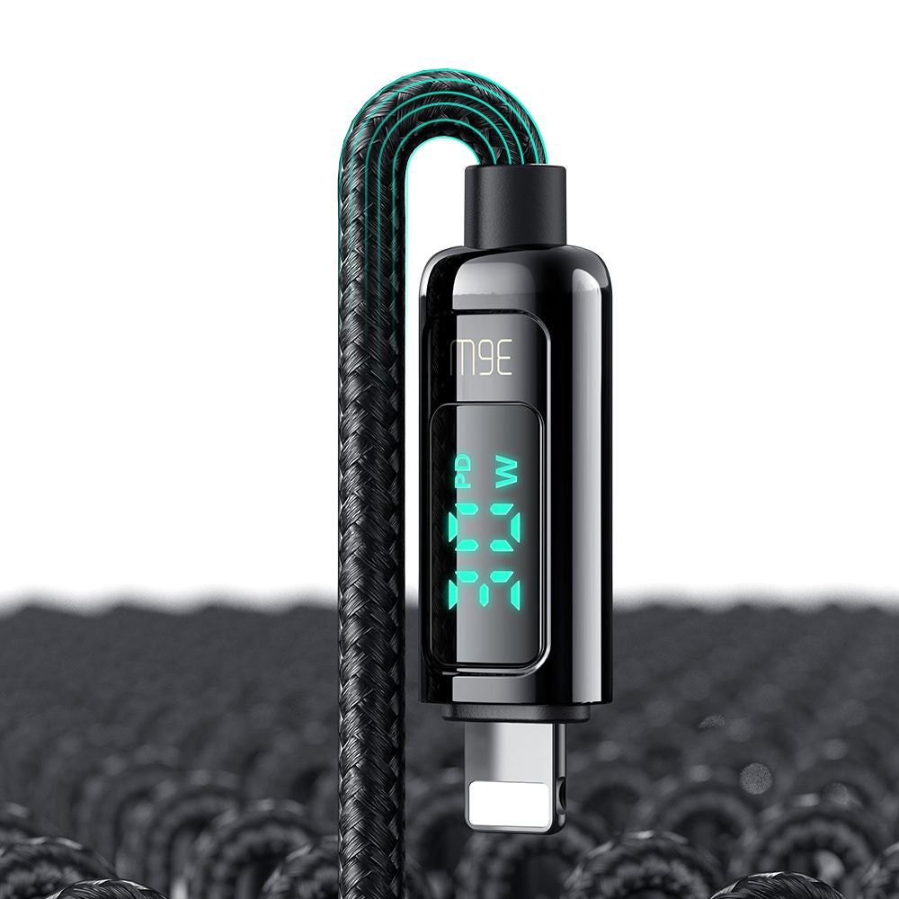 Cavo Dati e Ricarica USB-C - Lightning McDodo CA-8810 Display, 36W, 1.2m, Nero