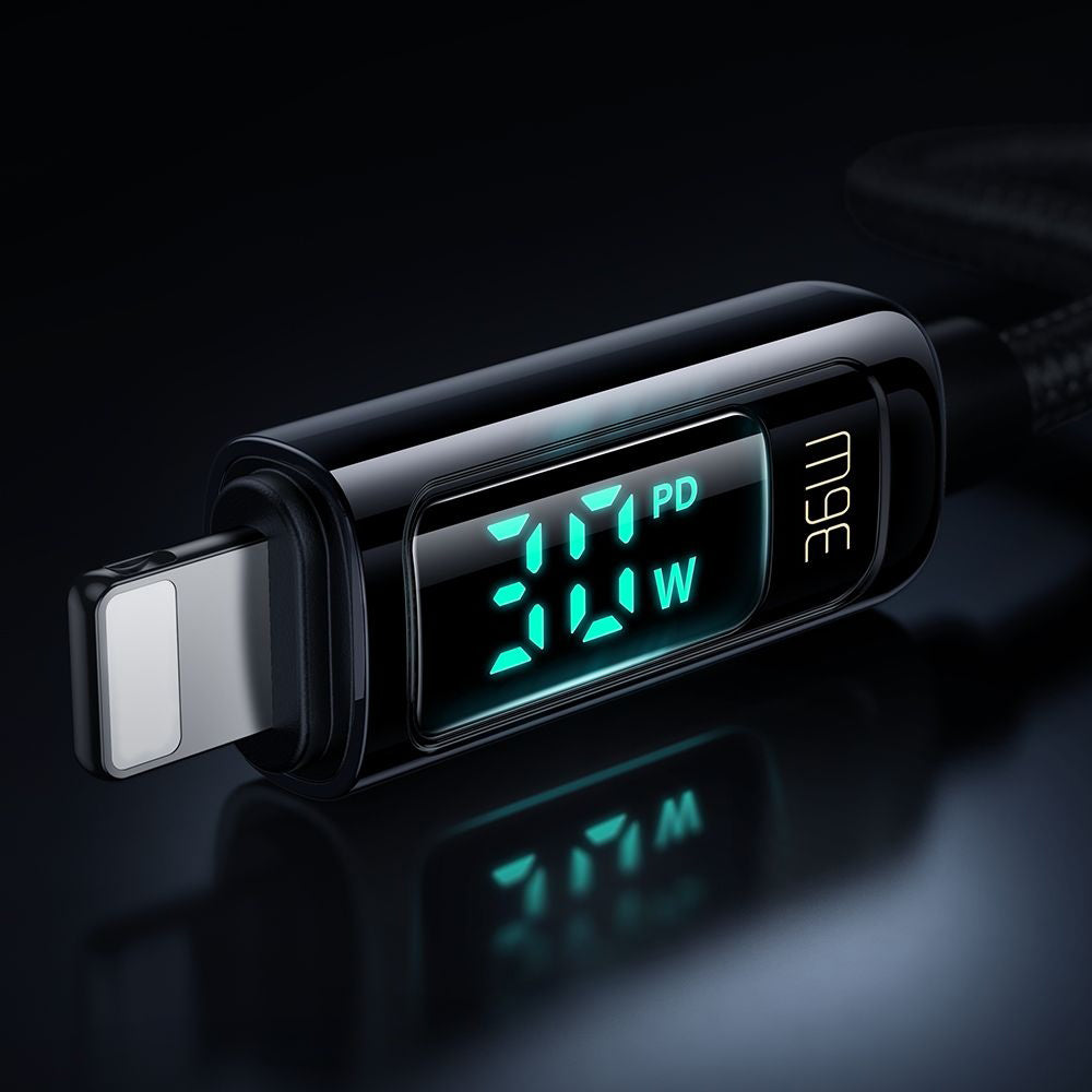 Cavo Dati e Ricarica USB-C - Lightning McDodo CA-8810 Display, 36W, 1.2m, Nero