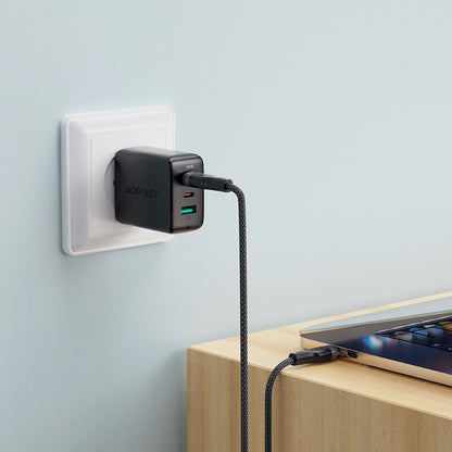 Cavo Dati e Ricarica USB-C - USB-C Acefast C11-03, 60W, 1.2m, Nero