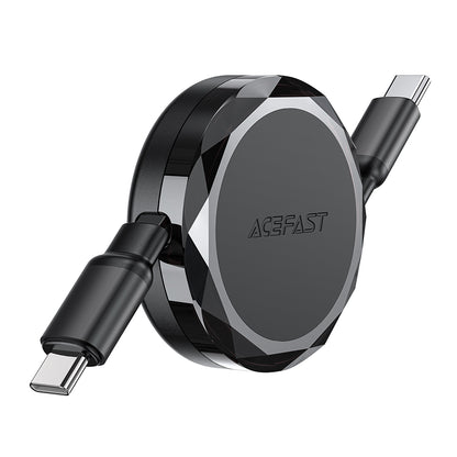 Cavo Dati e Ricarica USB-C - USB-C Acefast C13-03, 60W, 0.8m, Nero