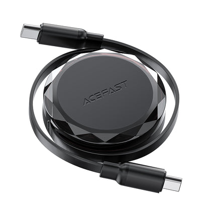 Cavo Dati e Ricarica USB-C - USB-C Acefast C13-03, 60W, 0.8m, Nero