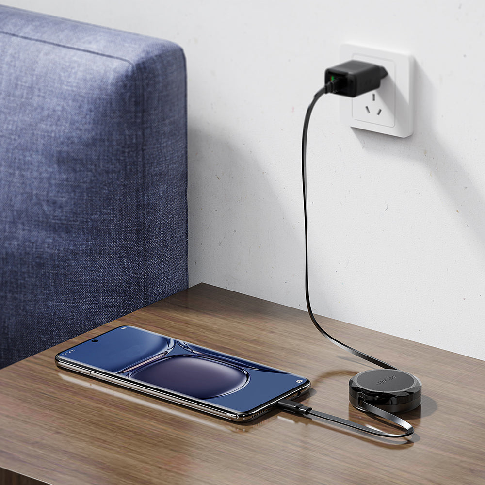 Cavo Dati e Ricarica USB-C - USB-C Acefast C13-03, 60W, 0.8m, Nero