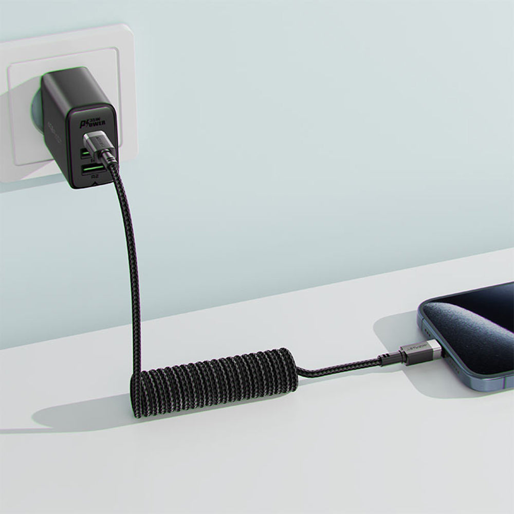 Cavo Dati e Ricarica USB-C - USB-C Acefast C14-03, 60W, 1.2m, Nero