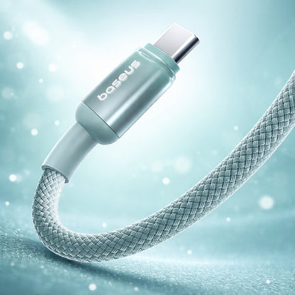 Cavo Dati e Ricarica USB-C - USB-C Baseus Discolor, 100W, 1m, Blu Verde E0420702