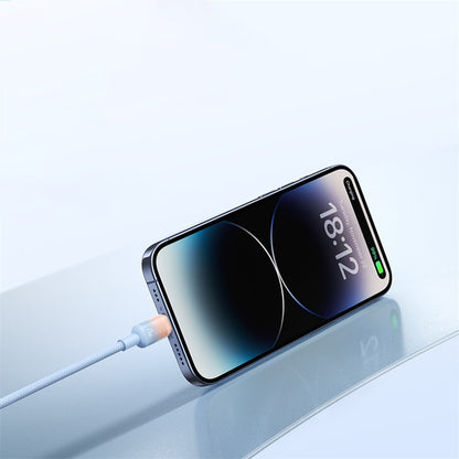 Cavo Dati e Ricarica USB-C - USB-C Baseus Discolor, 100W, 2m, Blu Verde E0420703