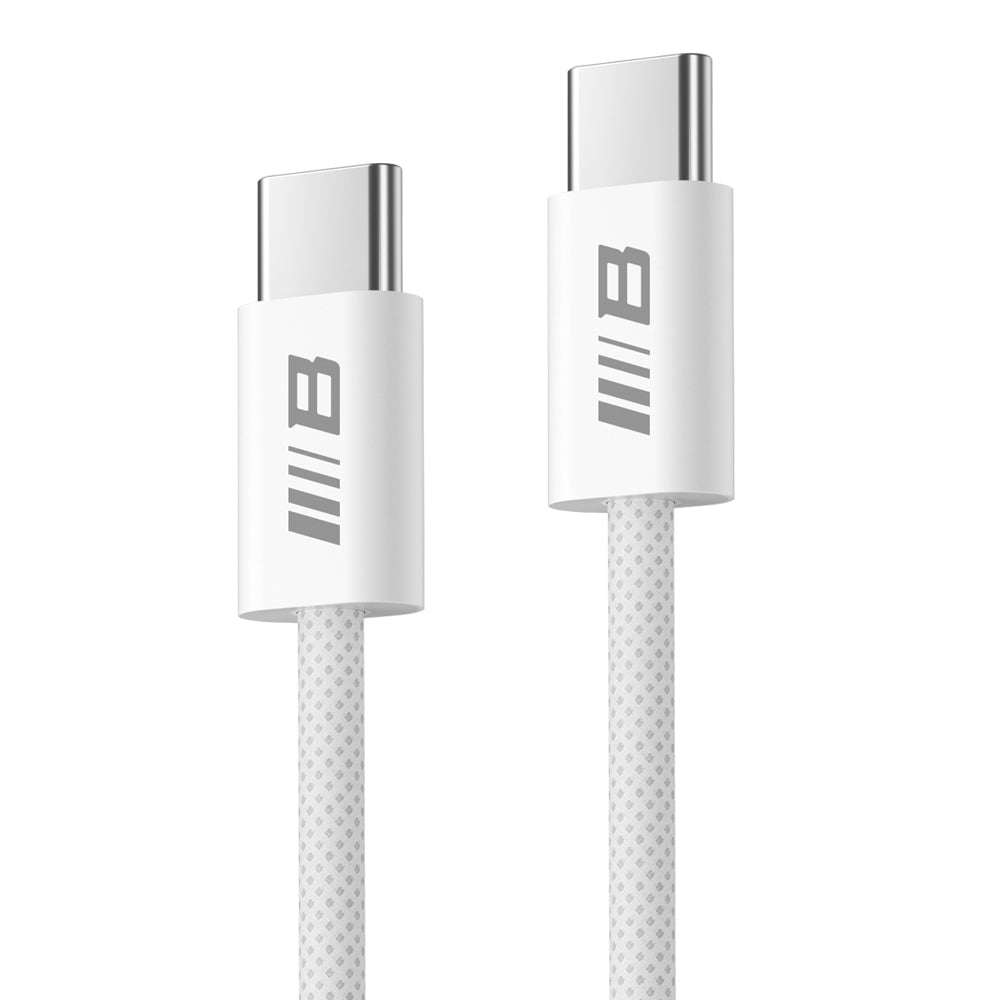 USB-C Data and Charging Cable - USB-C Blueo, 100W, 1.2m, White